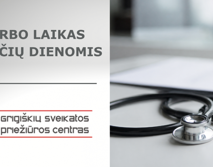 Darbo laikas Gegužės 1-ąją