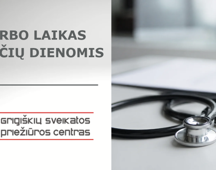Darbo laikas lapkričio 2-ąją
